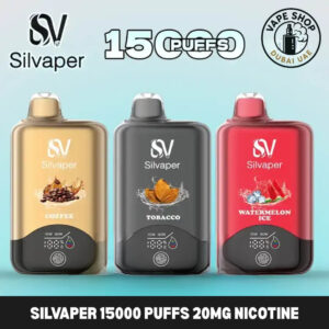 Silvaper 15000 Puffs 20mg nicotine Disposable Vape In Dubai