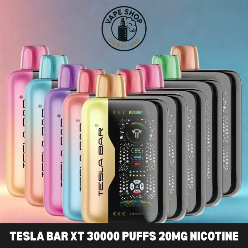TESLA BAR XT 30000 review: the 20mg disposable vape listed at AED 49