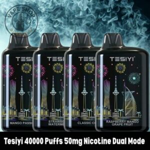 Tesiyi 40000 Puffs 50mg Nicotine Dual Mode Disposable Vape