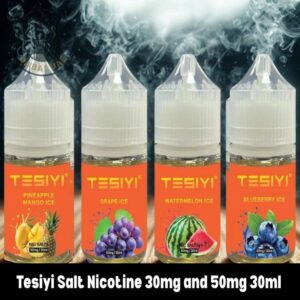 Tesiyi Salt Nicotine 30mg and 50mg 30ml Vape Liquid
