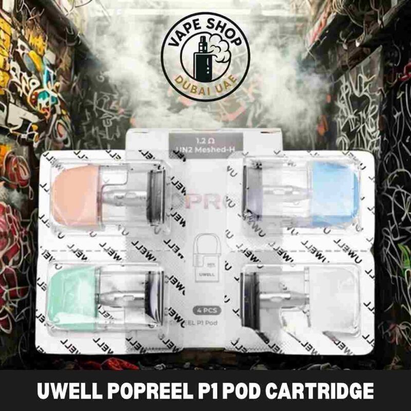 Uwell Popreel P1 pod cartridge review: 2ml pod 4-pack