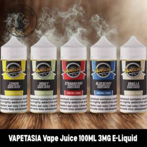 VAPETASIA Vape Juice 100ML 3MG E-Liquid