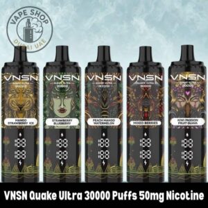 VNSN Quake Ultra 30000 Puffs 50mg Nicotine