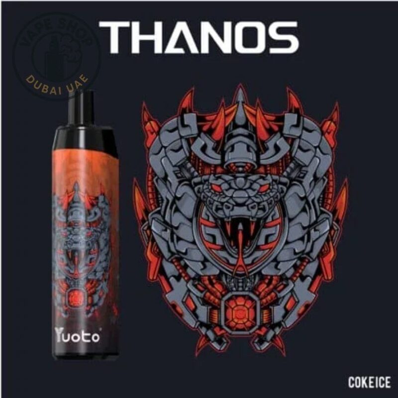 Yuoto Thanos 5000 Puffs disposable vape in Coke Ice