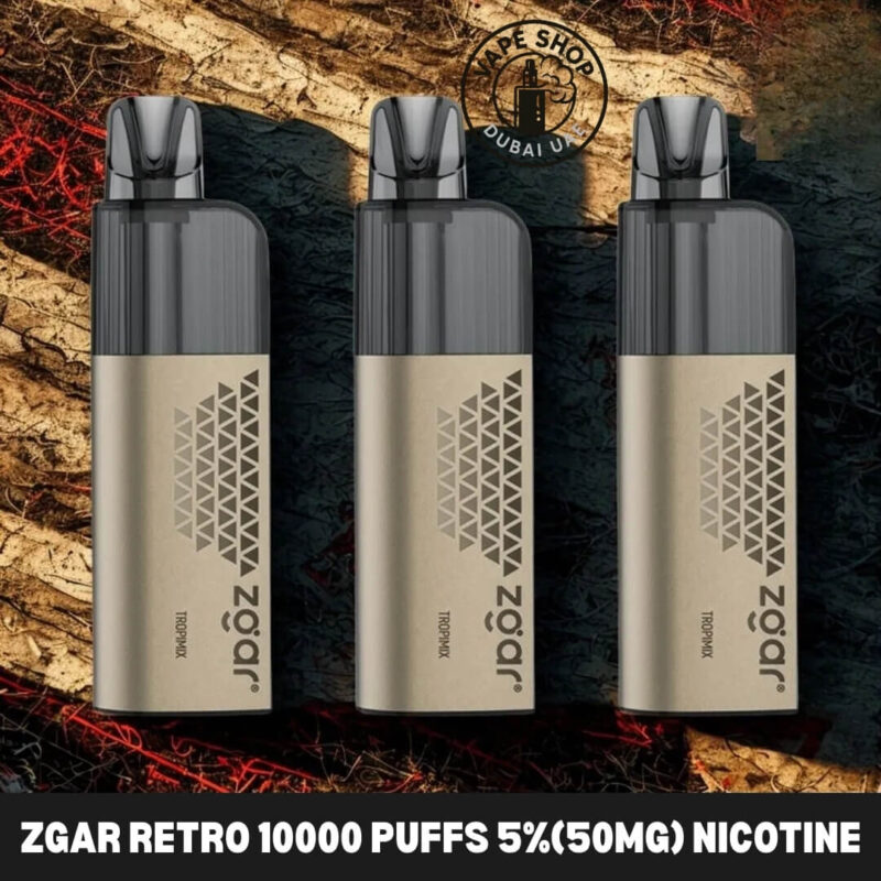 ZGAR Retro 10000 review - ZGAR Retro 10000 Puffs 50mg disposable vape