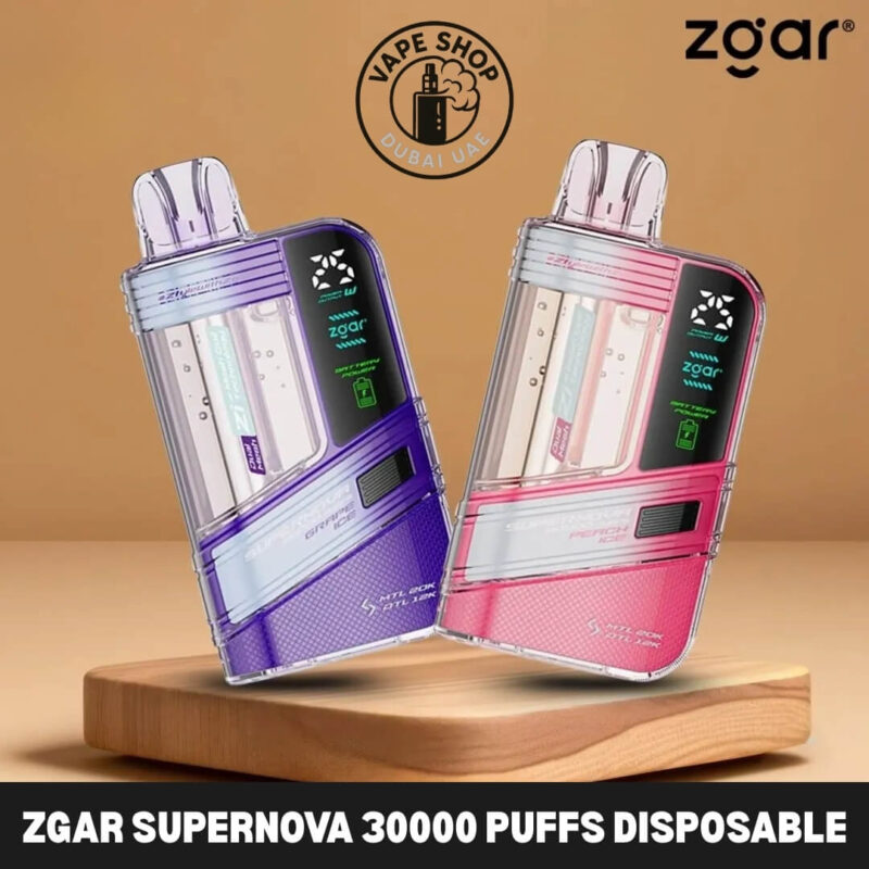 Zgar Supernova 30000 review - Zgar Supernova 30000 Puffs Disposable Vape 20mg