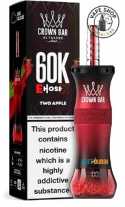 Crown Bar Al Fakher E Hose X TWO APPLE