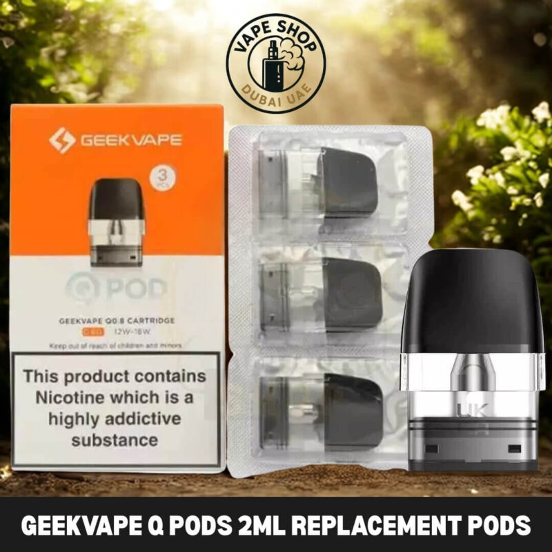 GEEKVAPE Q Pods review: 2ml refillable replacement pods in 0.6, 0.8 and 1.2 ohm