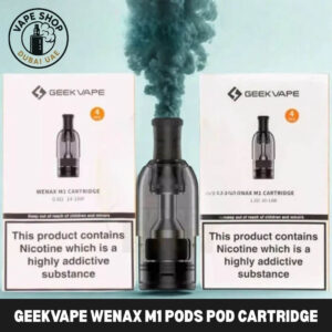 GEEKVAPE-Wenax-M1-Pods-0.8ohm-1.2ohm-Pod-Cartridge-2ml-Replacement-Pod-in-Dubai-UAE-–-4-PCS-Per-Pack