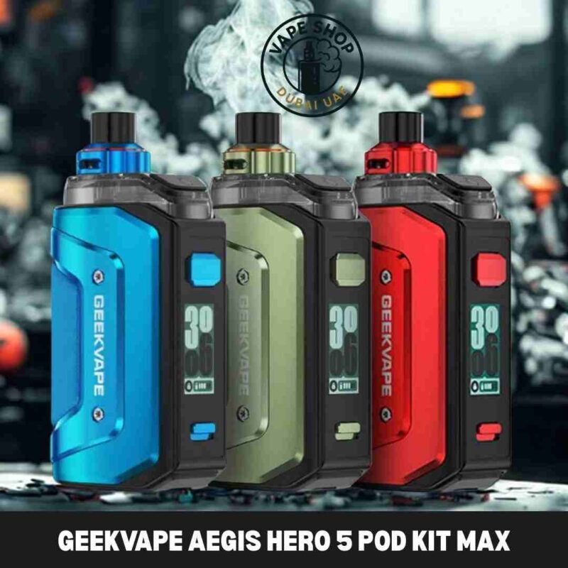 Geekvape Wenax and Aegis review - Geekvape Aegis Hero 5 pod kit