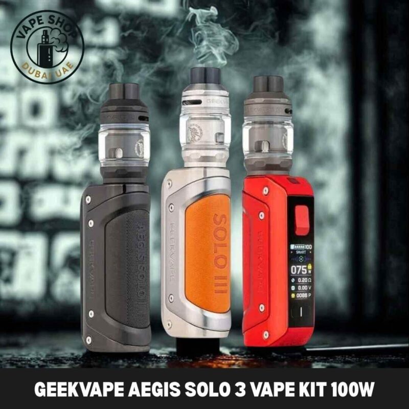 Geekvape Aegis Solo 3 review - Geekvape Aegis Solo 3 100W vape kit