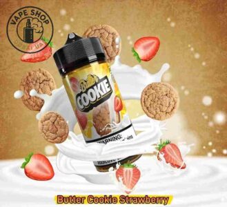 JDI 100ml Premium Vape Liquid Butter Cookie Strawberry
