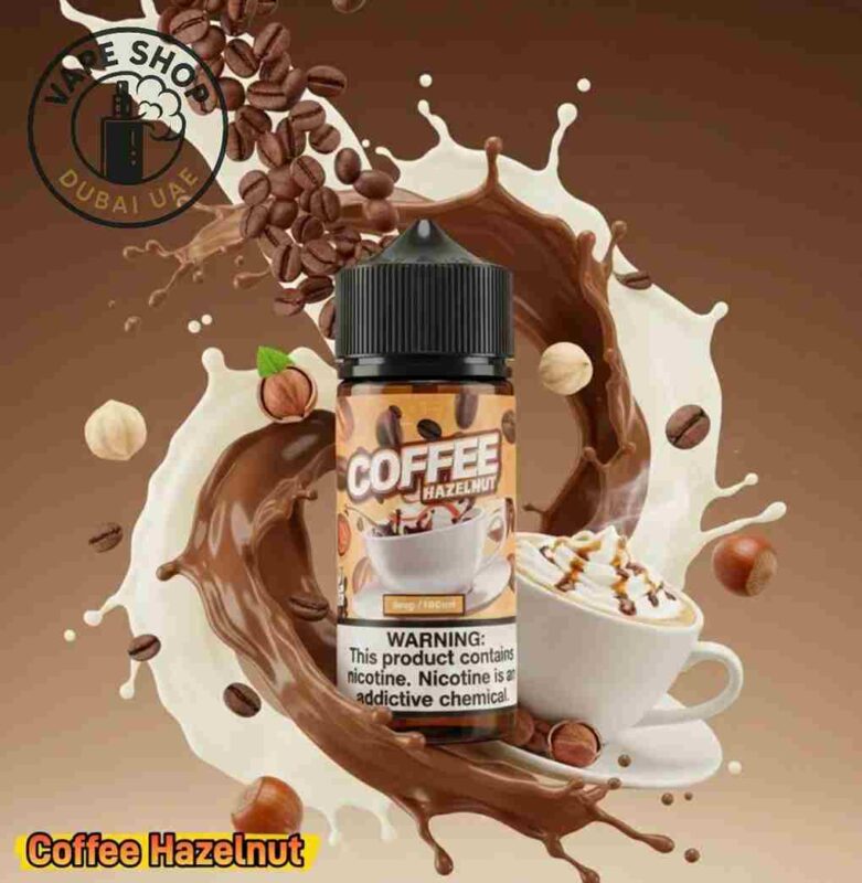 JDI 100ml Premium Vape Juice review: Coffee Hazelnut 100ml bottle