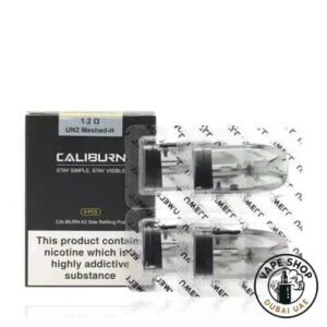 UWELL-Caliburn-A2/A2S-Pods-0.9ohm-1.2ohm-Replacement-Pods-in-Dubai-UAE-1.2-Ohm