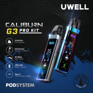 UWELL-Caliburn-G3-Pro-Pod-System-35W-Vape-Kit-in-Dubai