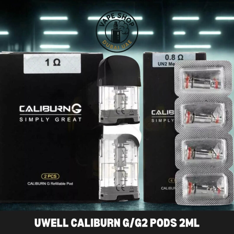 UWELL Caliburn G/G2 pods review replacement pods with coils