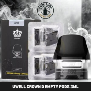UWELL-Crown-D-Empty-Pods-3ml-Replacement-Pod-Cartridge-in-Dubai-UAE
