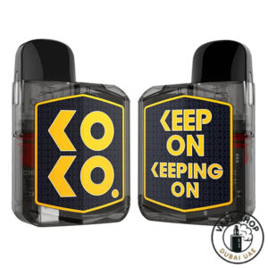 Uwell-Caliburn-Koko-Prime-Vision-Kit-Dark-Translucent-Black-Gold