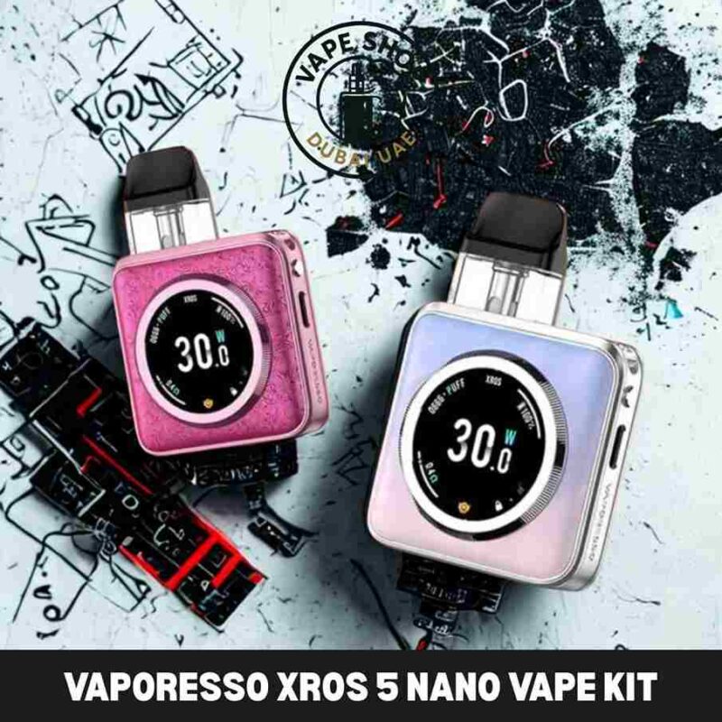 Vaporesso XROS 5 Nano review: XROS 5 Nano Vape Kit 30W shown on the product page