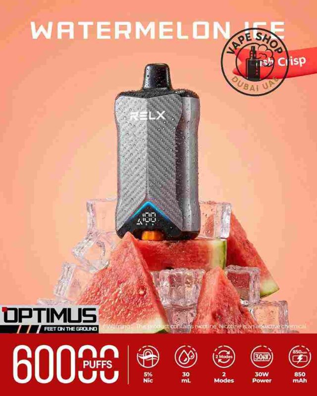 RELX Optimus 60000 Puffs Watermelon Ice disposable vape