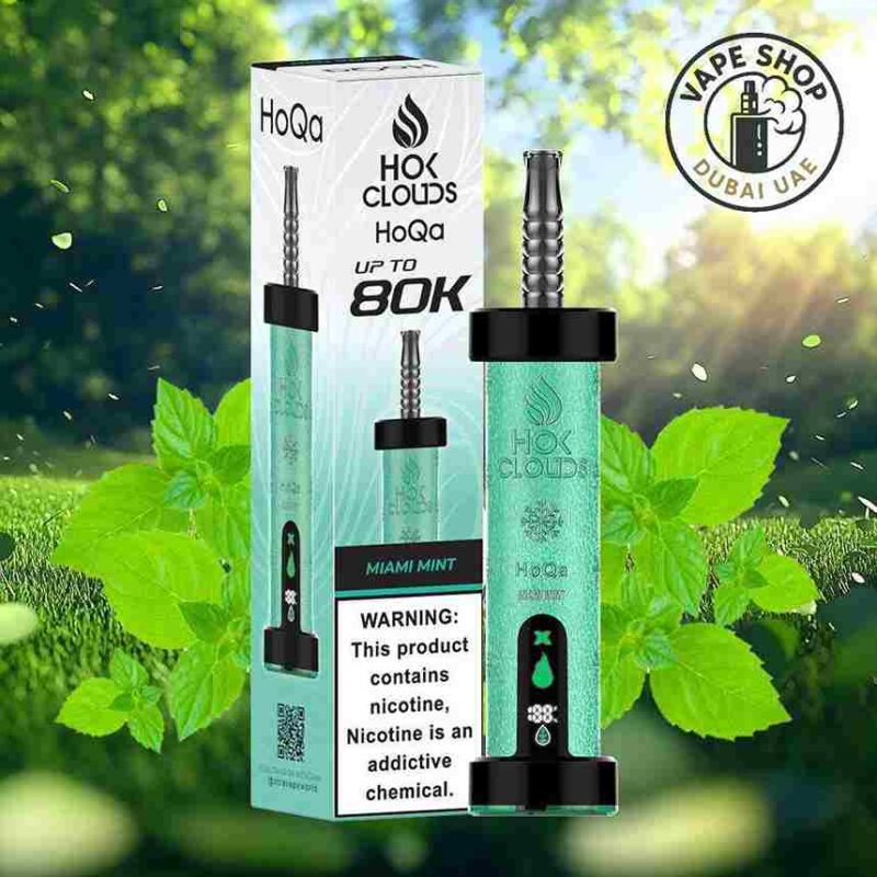 Hok clouds HoQa 80k puffs miami mint