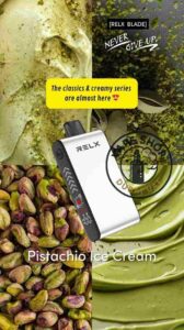 Relx blade 50000 puffs Pistachio Ice Cream