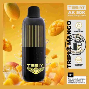 TESIYI AK 50000 Puffs 50mg Disposable Vape in Dubai triple mango